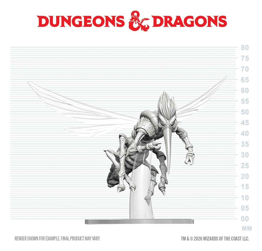 Dungeons & Dragons Nolzur's Marvelous Miniatures Miniatur unbemalt Chasme 17 cm Image 3