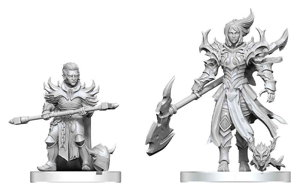 Pathfinder Battles Deep Cuts Miniatur unbemalt Pyre & Godclaw Hellknights 14 cm Image 1