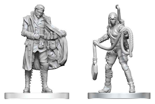 Pathfinder Battles Deep Cuts Miniatur unbemalt Burglar & Fence 14 cm Image 1