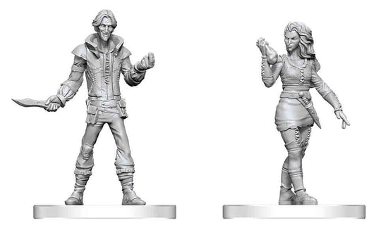 Pathfinder Battles Deep Cuts Miniatur unbemalt Thief & Pickpocket 14 cm Image 1