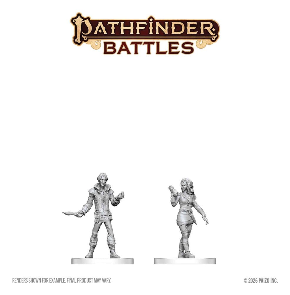 Pathfinder Battles Deep Cuts Miniatur unbemalt Thief & Pickpocket 14 cm Image 2