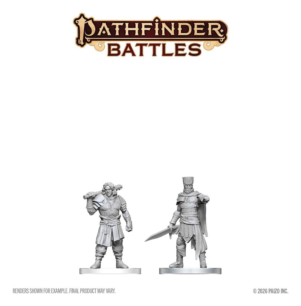 Pathfinder Battles Deep Cuts Miniatur unbemalt Ruffian & Gang Leader 14 cm Image 2