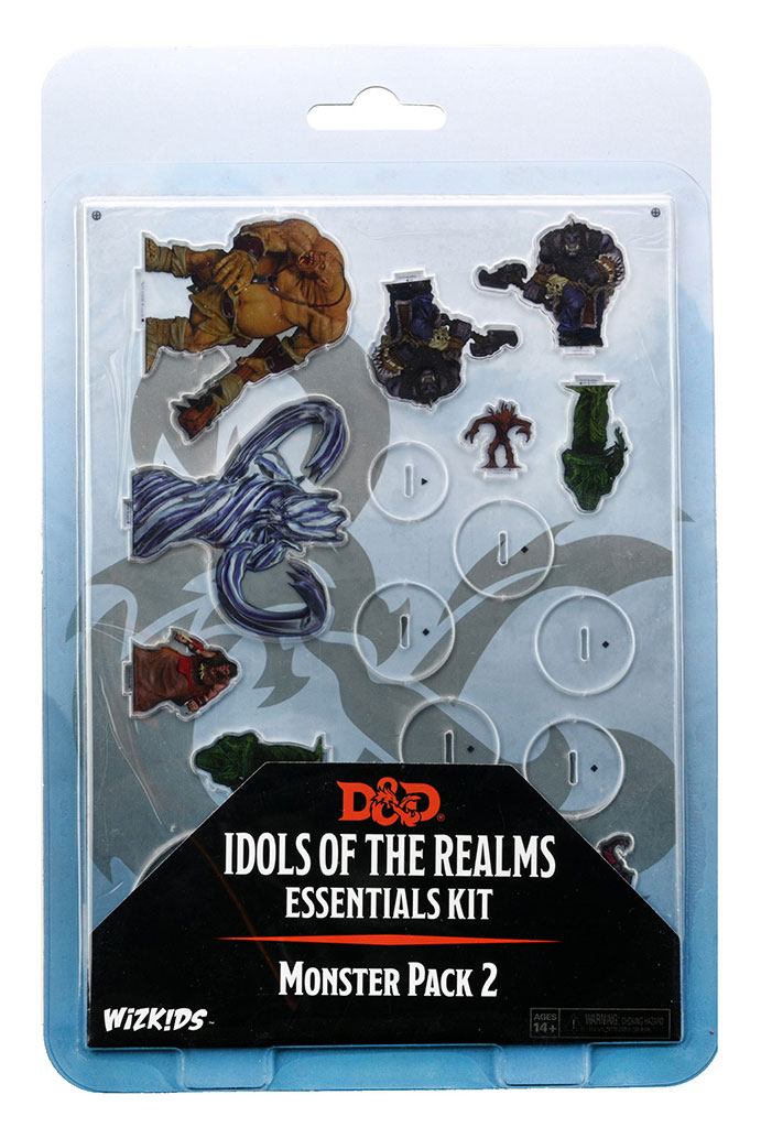 D&D Icons of the Realms Miniaturen Essentials 2D Miniatures - Monster Pack #2 Image