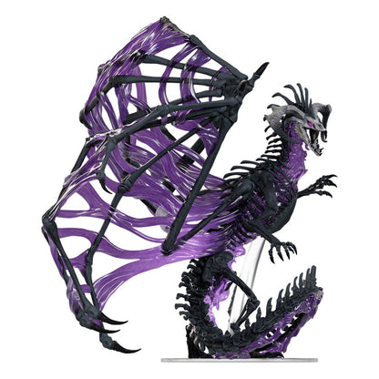 D&D Icons of the Realms Boxed Miniaturen vorbemalt Black Dracolich 30 cm Image 1