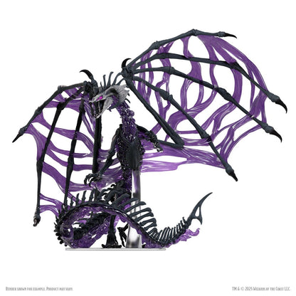D&D Icons of the Realms Boxed Miniaturen vorbemalt Black Dracolich 30 cm Image 4