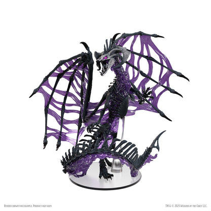 D&D Icons of the Realms Boxed Miniaturen vorbemalt Black Dracolich 30 cm Image 5