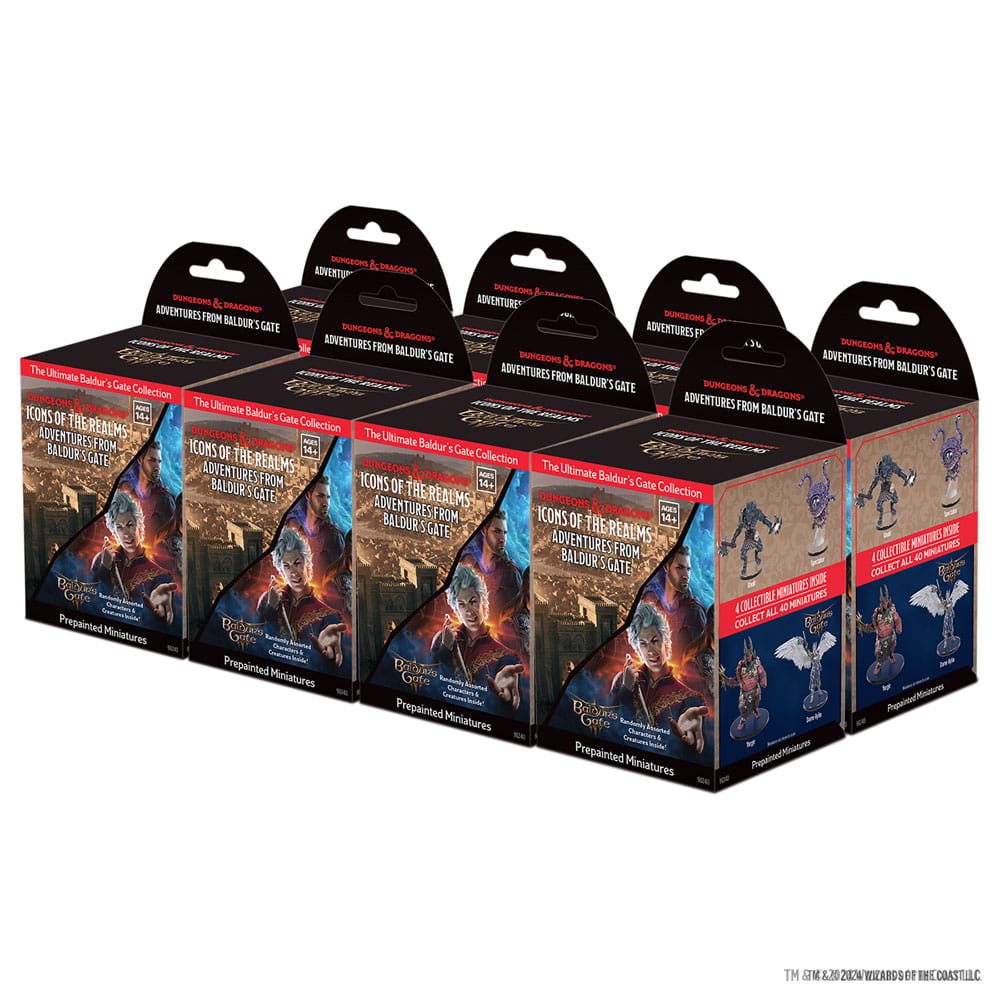 D&D Icons of the Realms: Adventures from Baldur's Gate Booster Brick (8) Image 1