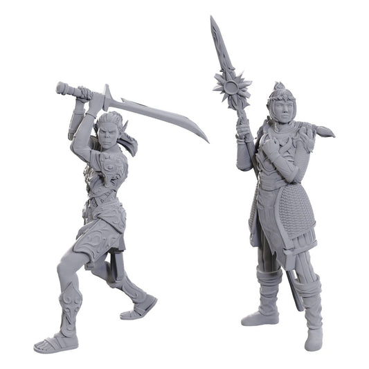 D&D Nolzur's Marvelous Miniatures Miniatur unbemalt Lae'zel & Shadowheart Image 1