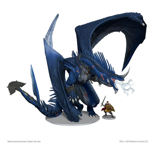 D&D Icons of the Realms Boxed Miniaturen vorbemalt Ancient Blue Dragon 20 cm Image 2