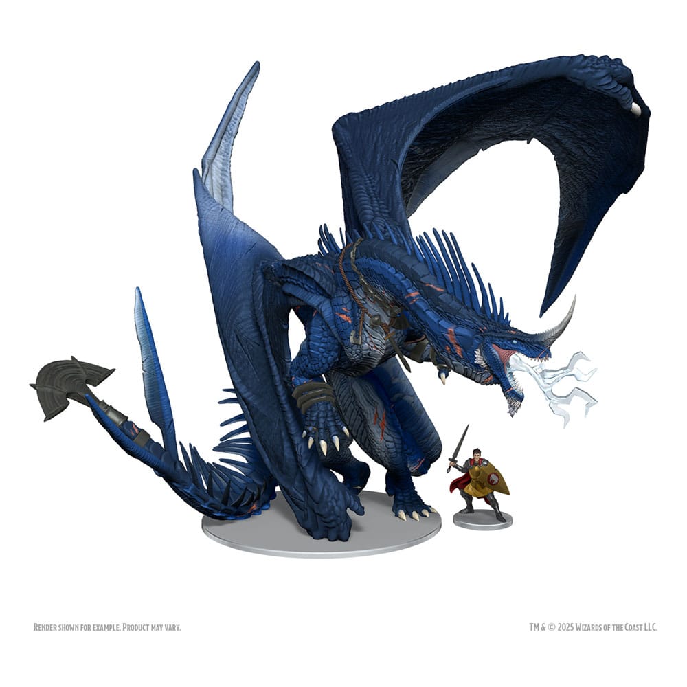 D&D Icons of the Realms Boxed Miniaturen vorbemalt Ancient Blue Dragon 20 cm Image 2