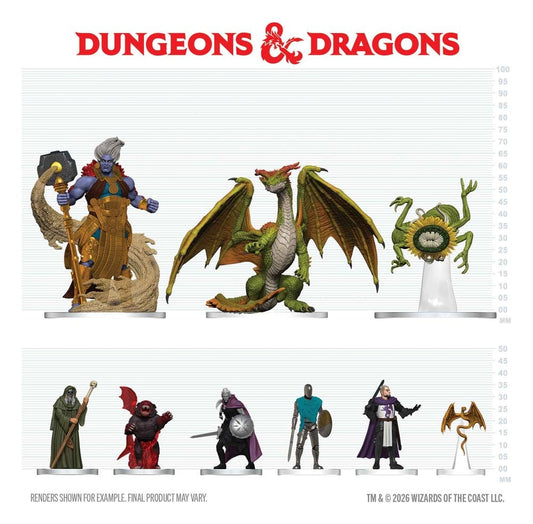 D&D Icons of the Realms Booster Brick Abenteuer in Faerûn (Set 41) 13 cm Image