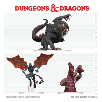D&D Icons of the Realms Boxed Miniaturen vorbemalt Maddening Monsters of Ravenloft Image 2