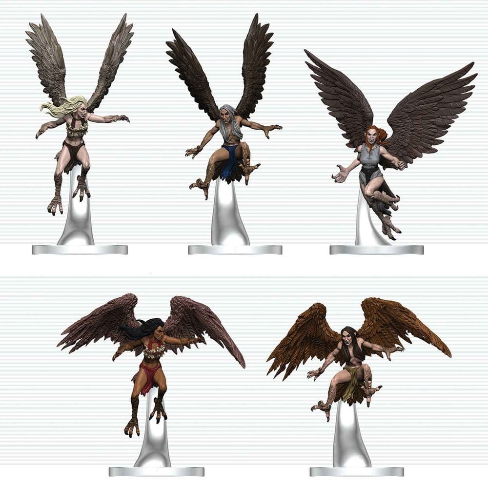 D&D Icons of the Realms Minifiguren Harpyien-Schwarm 20 cm Image 1