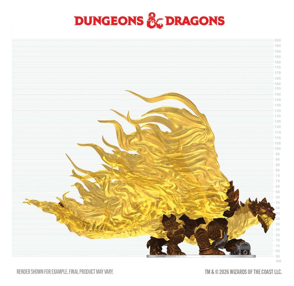 D&D Icons of the Realms: Boxed Miniaturen vorbemalt Hollow Dragon 18 cm Image 5