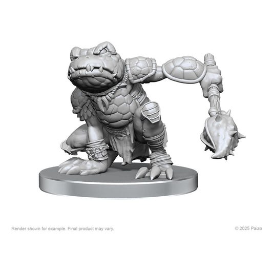 Pathfinder Deep Cuts Miniaturen unbemalt Boggard Scout & Castoroides Image 2