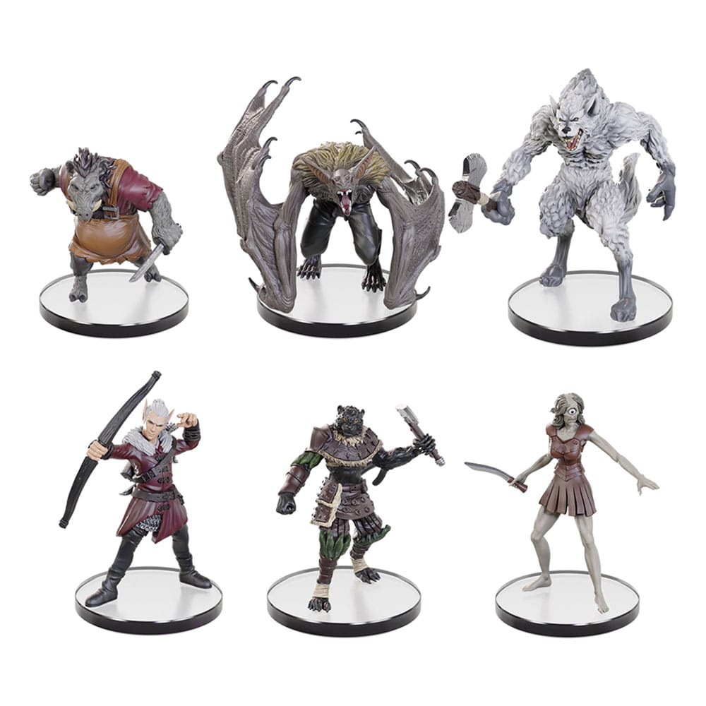 Pathfinder Battles Miniaturen vorbemalt 6er-Pack Forest Stalkers Boxed Set Image 1