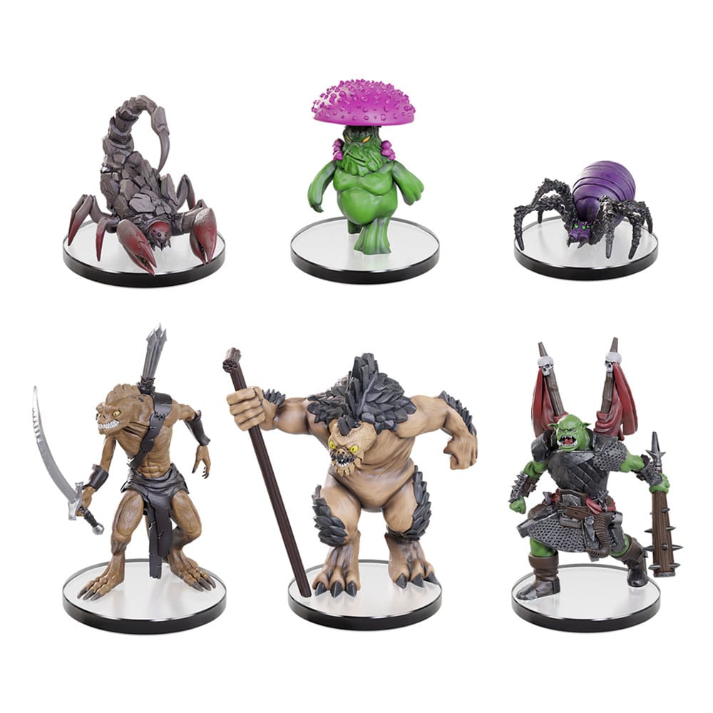 Pathfinder Battles Miniaturen vorbemalt 6er-Pack Cave Lurkers Boxed Set Image 1