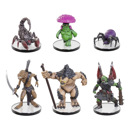 Pathfinder Battles Miniaturen vorbemalt 6er-Pack Cave Lurkers Boxed Set Image 1
