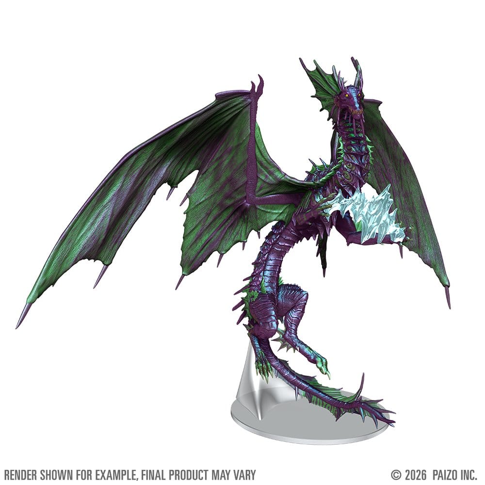 Pathfinder Battles Boxed Miniaturen vorbemalt Adult Mirage Dragon 23 cm Image 2