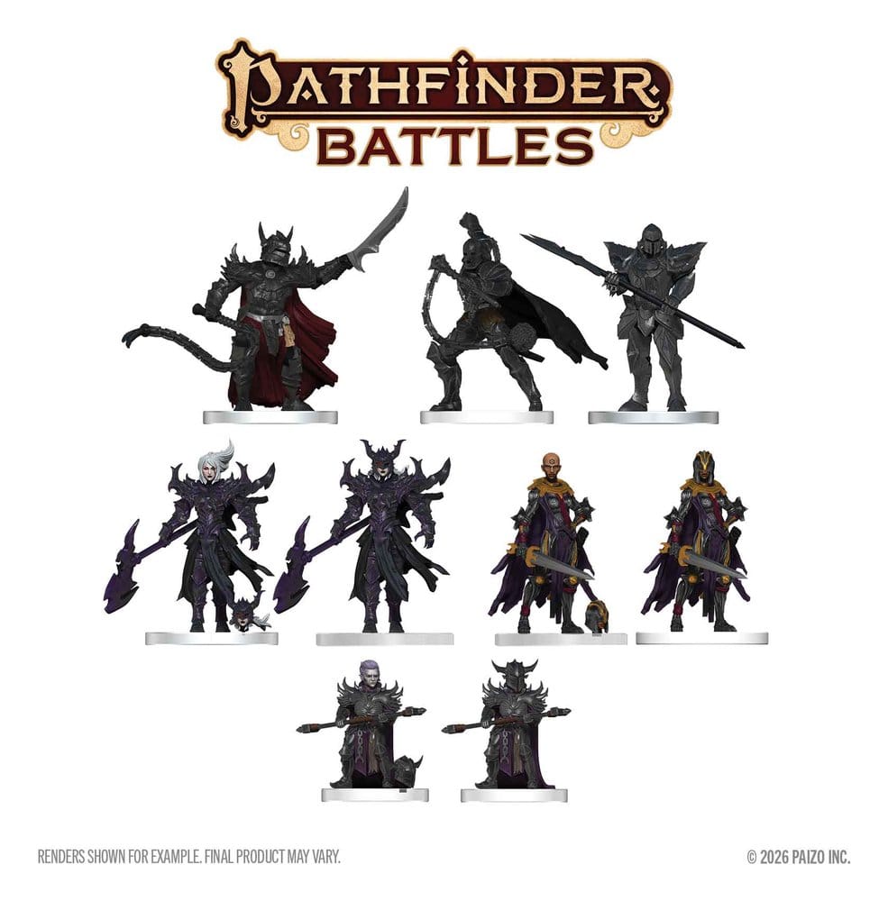 Pathfinder Battles Boxed Miniaturen vorbemalt Hellknight Vanguard 20 cm Image 2