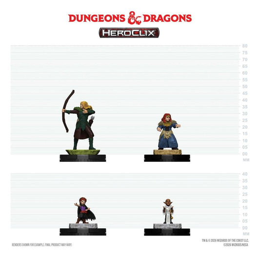 Dungeons & Dragons HeroClix 400: Figuren-Set Adventuring Party 1 Image 2