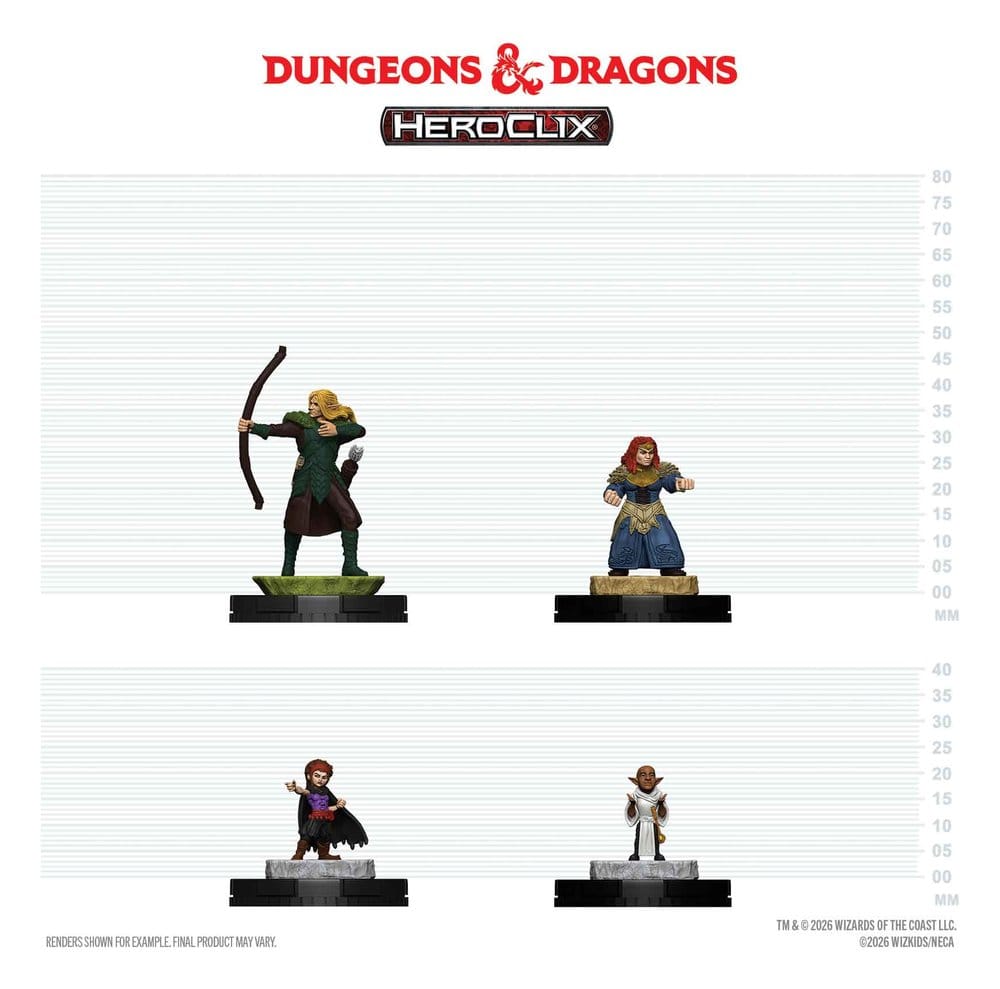 Dungeons & Dragons HeroClix 400: Figuren-Set Adventuring Party 1 Image 2