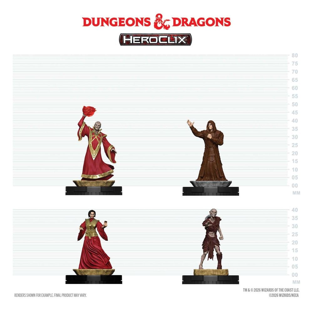 Dungeons & Dragons HeroClix 400: Figuren-Set Red Wizards of Thay Image 2