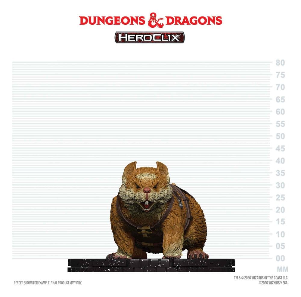 Dungeons & Dragons HeroClix: Giant Minifigur Space Hamster Image 2