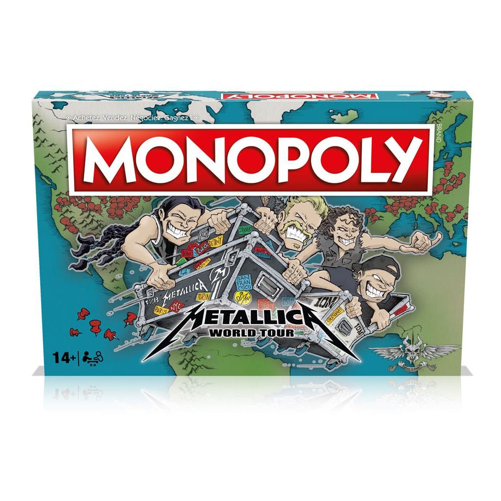 Metallica Monopoly Metallica World Tour *French Version* Image