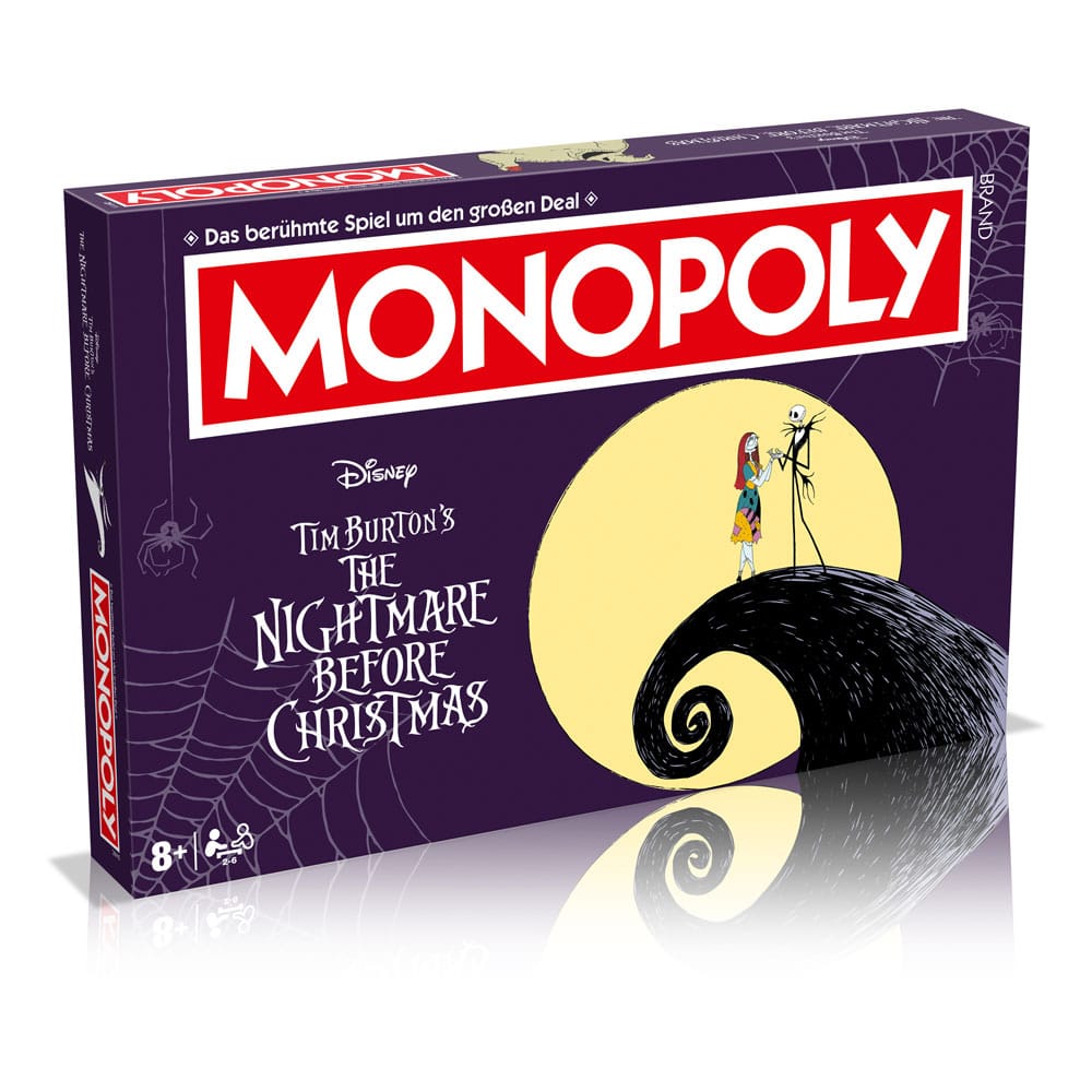 Monopoly Brettspiel Nightmare Before Christmas *Deutsche Version* Image 1