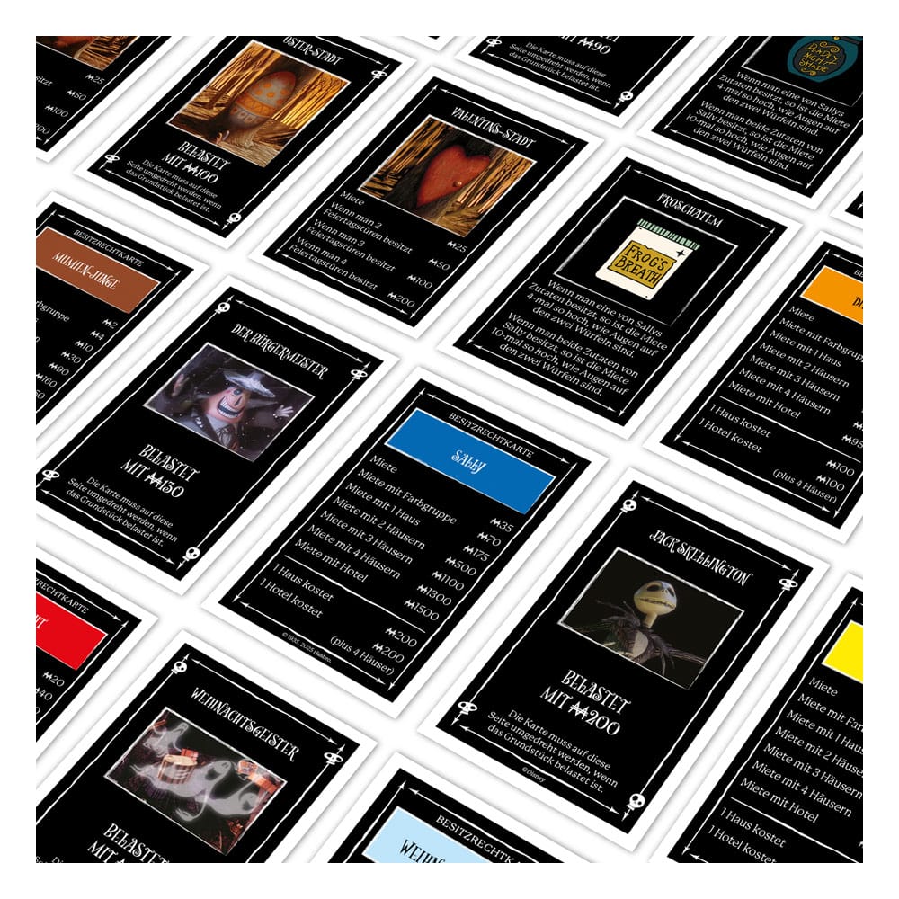 Monopoly Brettspiel Nightmare Before Christmas *Deutsche Version* Image 4