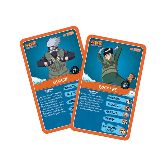 Naruto Shippuden Collectibles Kartenspiel Top Trumps Quiz Anime Collectible *Deutsche Version* Image 2