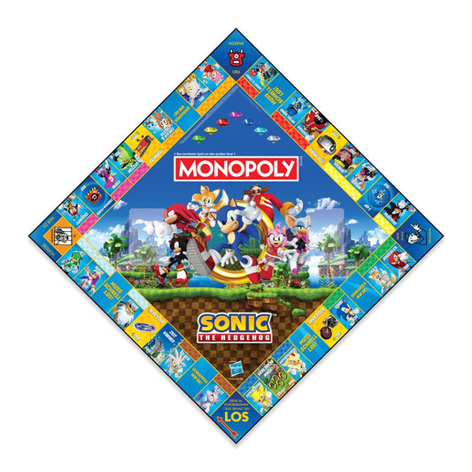 Monopoly Brettspiel Sonic the Hedgehog *Deutsche Version* Image 2