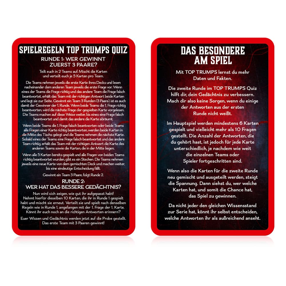 Stranger Things Kartenspiel Top Trumps Quiz *Deutsche Version* Image 10