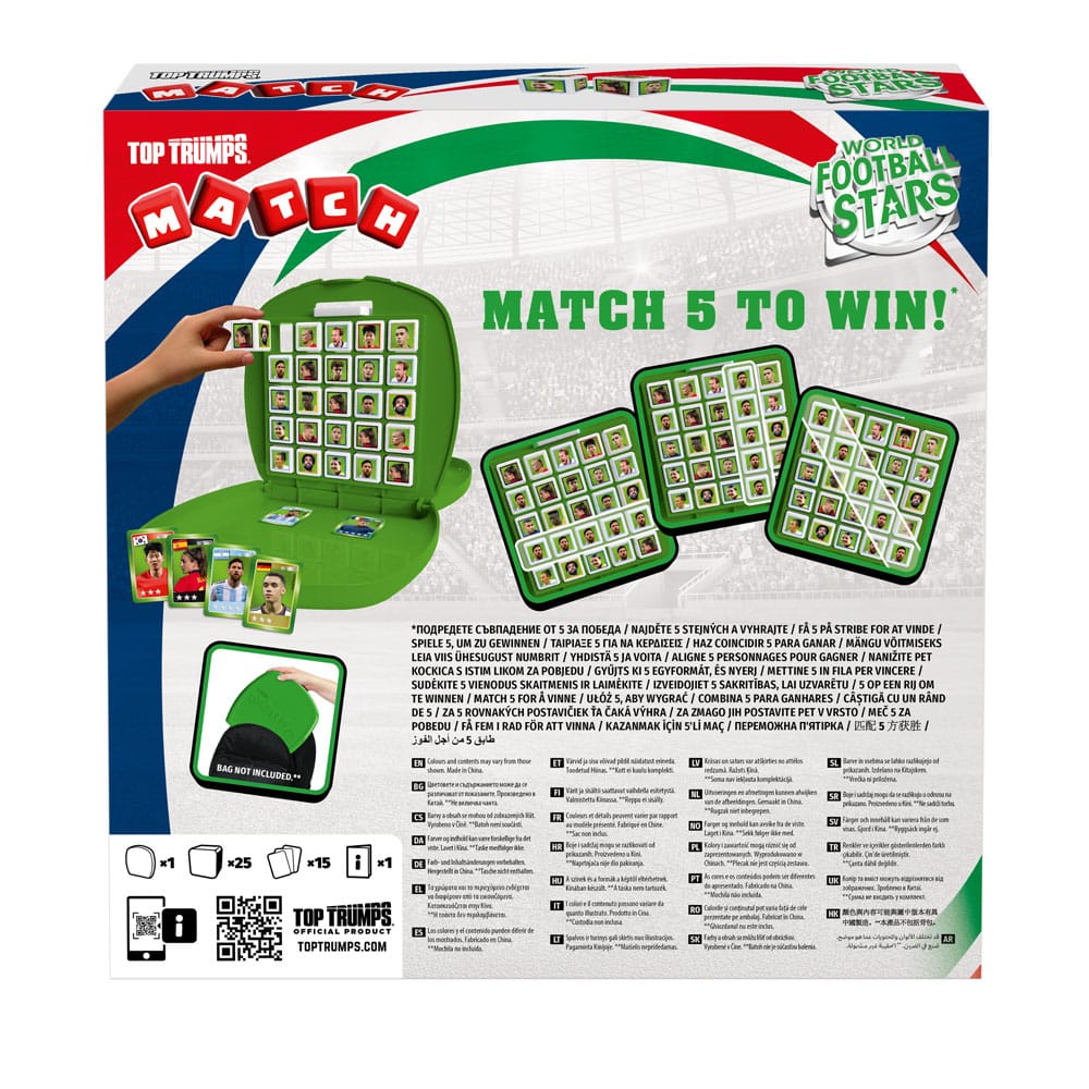 Weltfussballstars Strategiespiel Top Trumps Match - The Crazy Cube Game Green Version Image 4