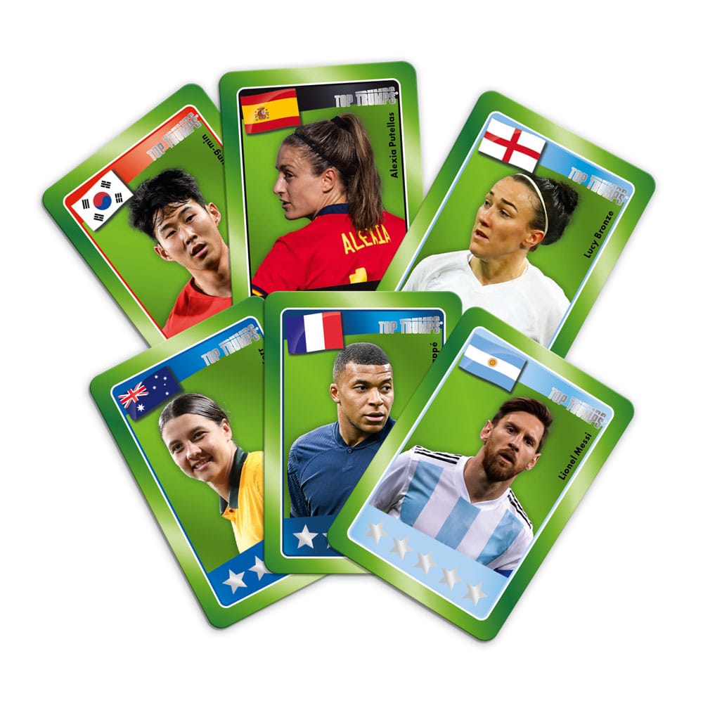 Weltfussballstars Strategiespiel Top Trumps Match - The Crazy Cube Game Green Version Image 5