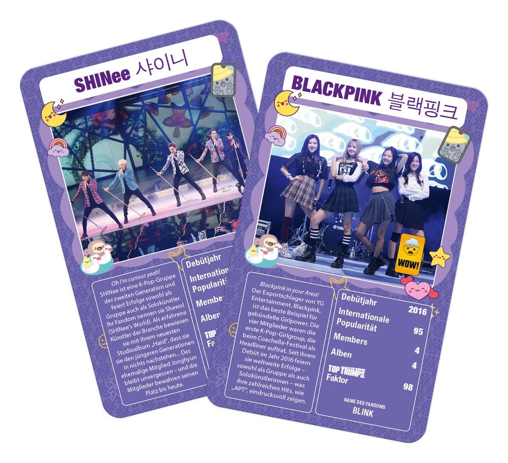 K-Pop Kartenspiel Top Trumps *Deutsche Version* Image 2