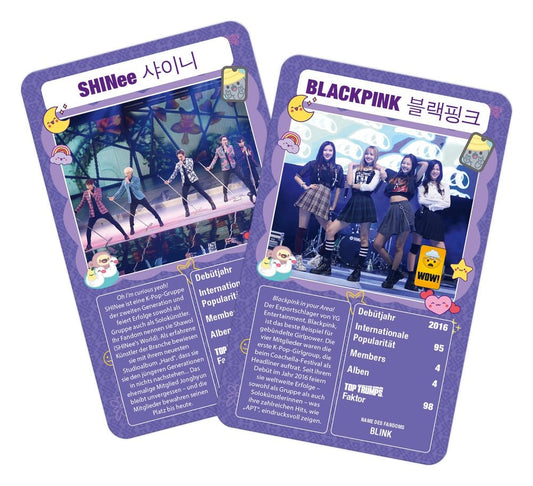 K-Pop Kartenspiel Top Trumps *Deutsche Version* Image 2