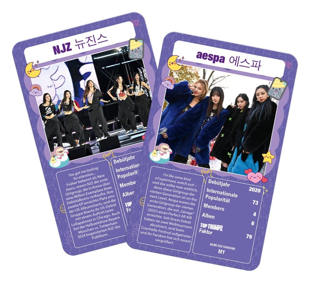 K-Pop Kartenspiel Top Trumps *Deutsche Version* Image 3