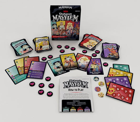 Dungeons & Dragons Kartenspiel Dungeon Mayhem französisch Image 2