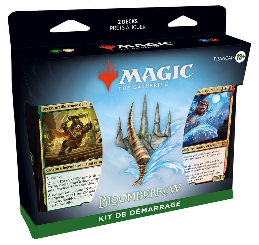 Magic the Gathering Bloomburrow Einsteigerpaket 2024 Display (12) französisch Image 1