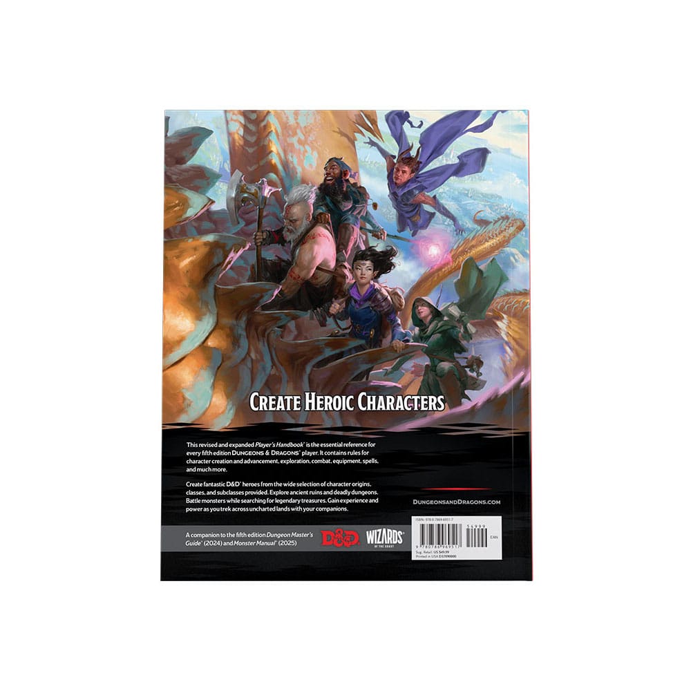 Dungeons & Dragons RPG Player's Handbook 2024 englisch Image 2