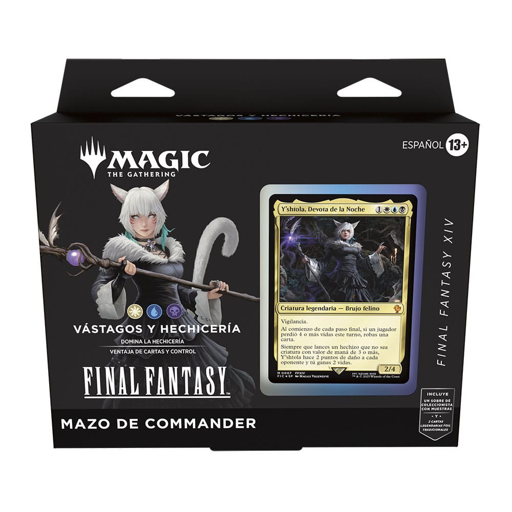 Magic the Gathering Final Fantasy Commander-Decks Display (4) spanisch Image 12