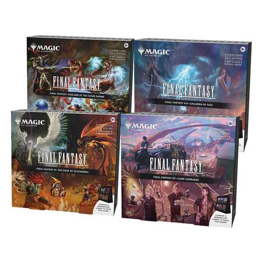 Magic the Gathering Final Fantasy Szenenboxen Display (4) englisch Image 1
