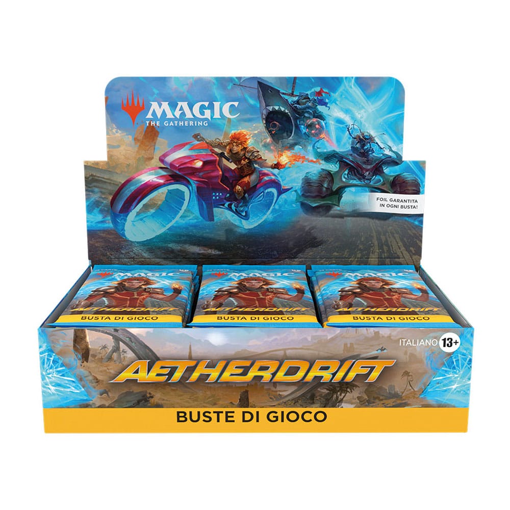 Magic the Gathering Aetherdrift Play-Booster Display (30) italienisch Image 5