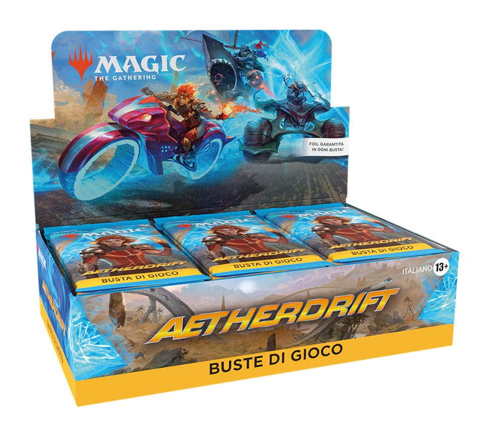 Magic the Gathering Aetherdrift Play-Booster Display (30) italienisch Image 1