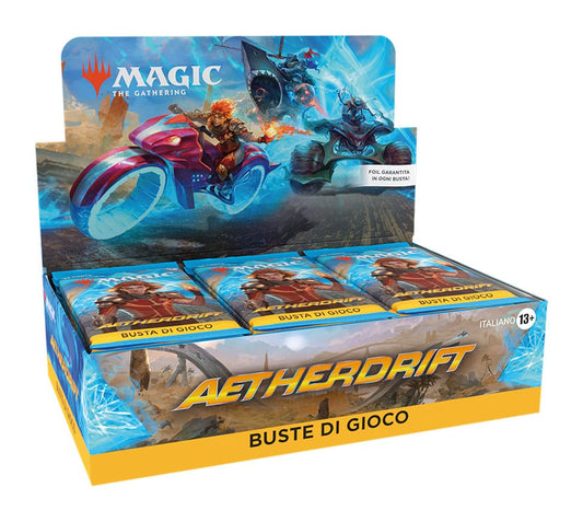 Magic the Gathering Aetherdrift Play-Booster Display (30) italienisch Image 1