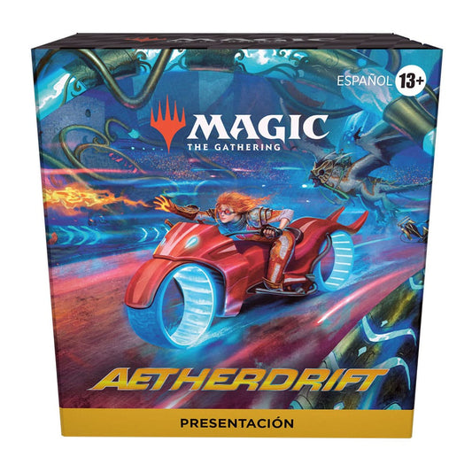 Magic the Gathering Aetherdrift Prerelease Packs Umkarton (15) spanisch Image 2