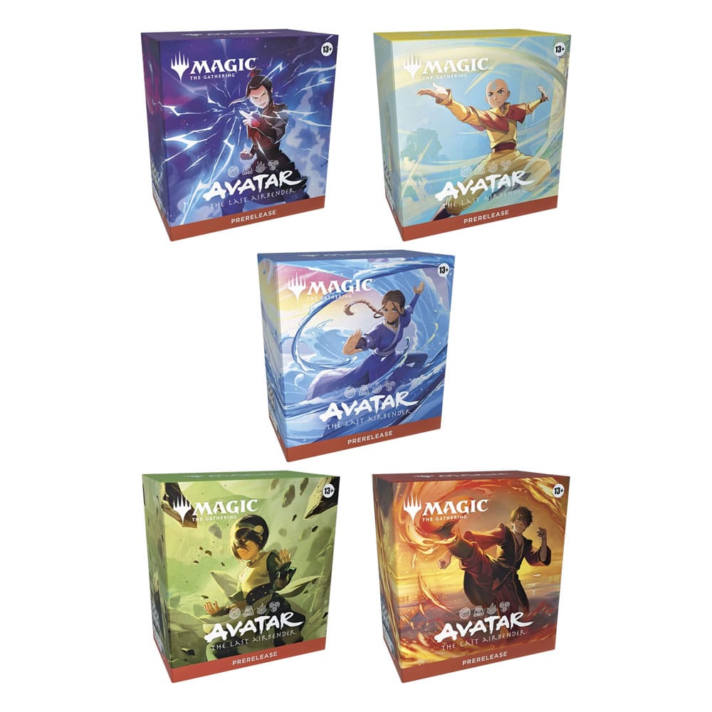 Magic the Gathering Avatar: La Leggenda di Aang Prerelease Packs Umkarton (15) italienisch Image 1