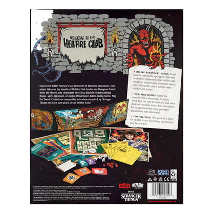 Dungeons & Dragons Brettspiel Stranger Things: Welcome to the Hellfire Club englisch Image 6